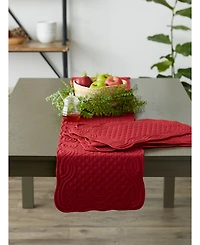 Design Imports Quilted Farmhouse Table Runner