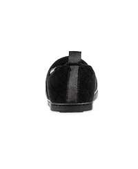 Isotoner Signature Quilted Memory Foam Microterry Slip On Slippers