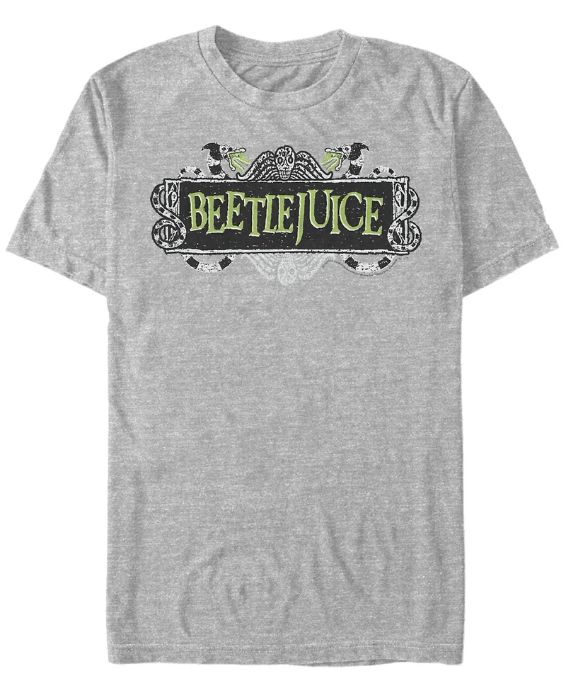 Men's Beetlejuice Beetlejuice Logo Short Sleeve T-shirt