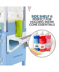 Nostalgia SCC200 Snow Cone Cart - 54 Inches Tall