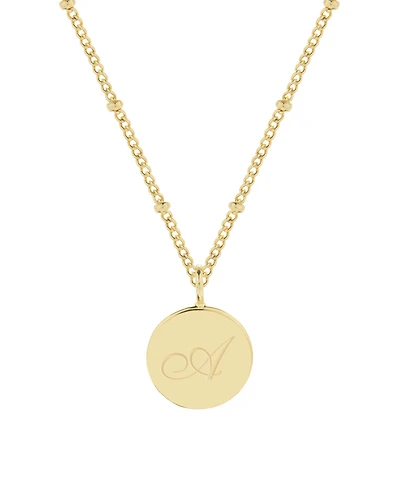 Lizzie Initial Pendant
