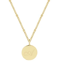 Lizzie Initial Pendant