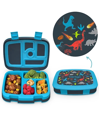 Bentgo Kids Prints Leak-Proof Lunch Box - Dinosaur