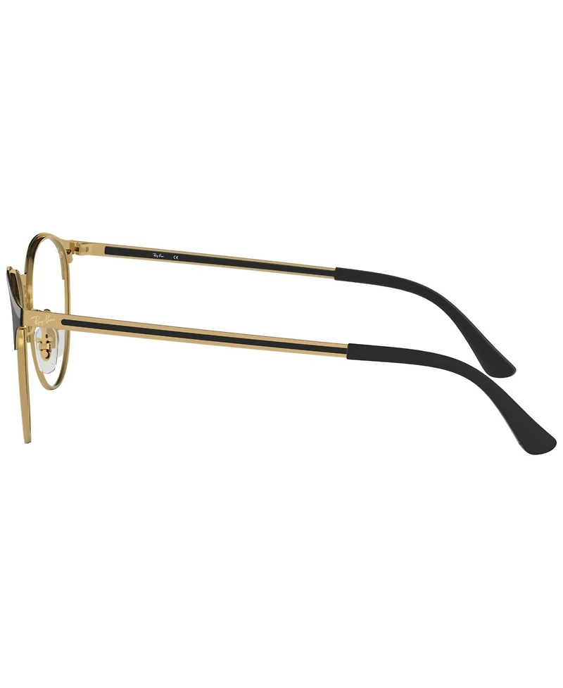 Ray-Ban RX6375 Unisex Round Eyeglasses