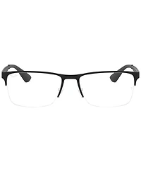 Ray-Ban RB6335 Unisex Rectangle Eyeglasses