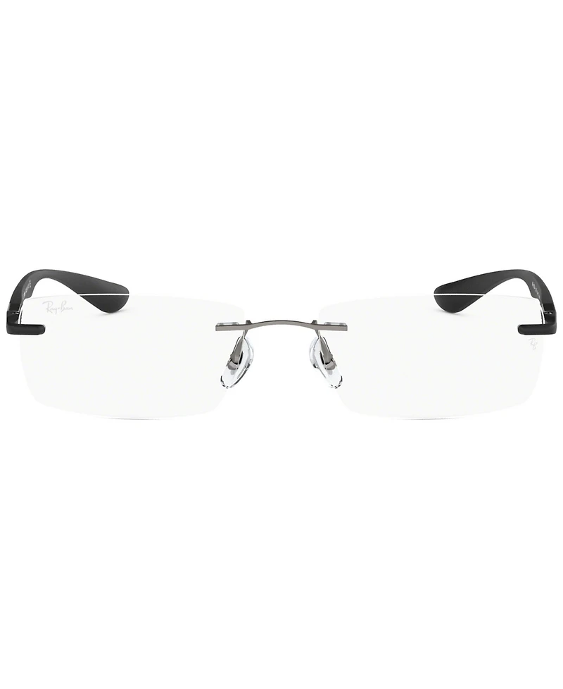 Ray-Ban RX8724 Unisex Rectangle Eyeglasses