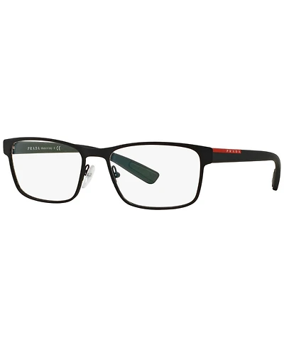 Prada Linea Rossa Ps 50GV Men's Rectangle Eyeglasses