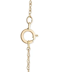 Wrapped Diamond Pineapple 18" Pendant Necklace (1/10 ct. t.w.) in 10k Gold