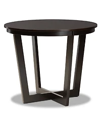 Valerie Modern and Contemporary Fabric Upholstered 5 Piece Dining Set
