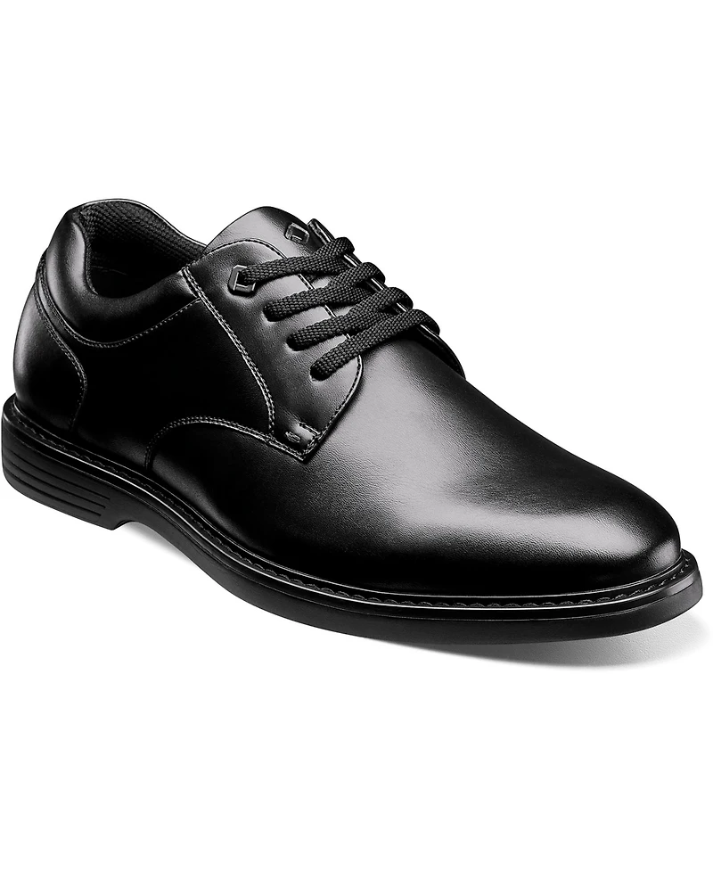 Nunn Bush Men's Wade Plain Toe Slip Resistant Oxford