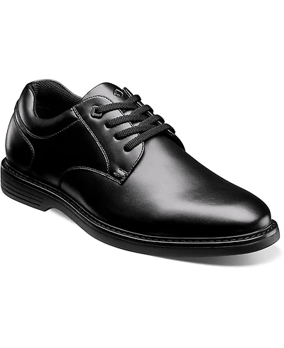 Nunn Bush Men's Wade Plain Toe Slip Resistant Oxford