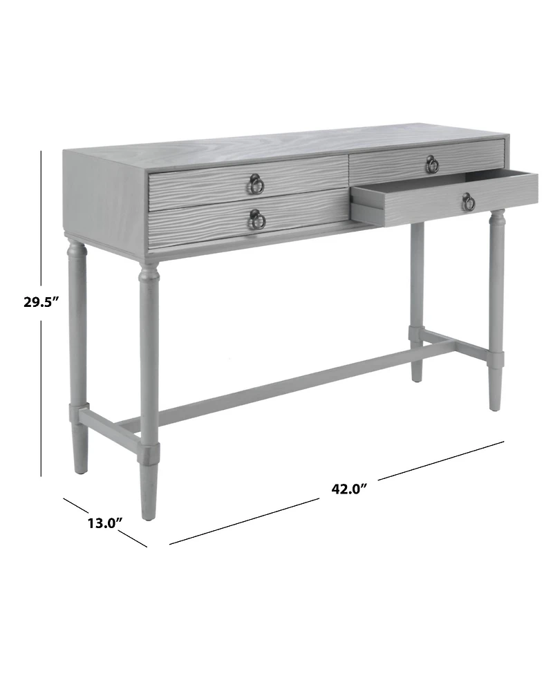 Aliyah 4 Drawer Console Table