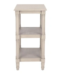 Cassie 3 Shelf Accent Table