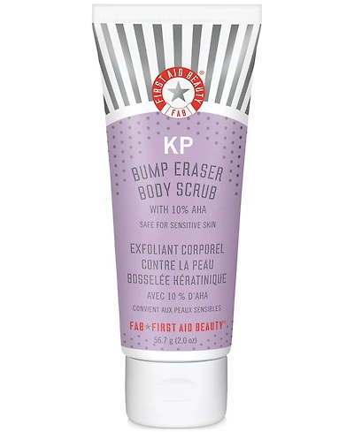 First Aid Beauty Kp Bump Eraser Body Scrub w. 10% Aha, 2-oz.