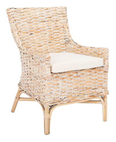 Cristen Rattan Accent Chair with Cushion