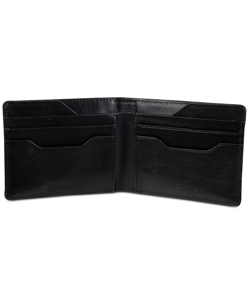 Calvin Klein Men's Rfid Slimfold Wallet & Key Fob Set