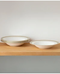Noritake Brilliance Set of 4 Soup Bowls, 8-1/4", 12 Oz.