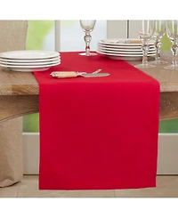 Saro Lifestyle Everyday Design Solid Color Table Runner