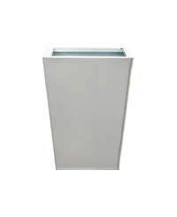 13" Classic Square Metal Planter