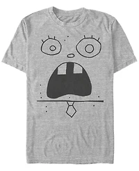 Fifth Sun Men's Doodlebob Face Tee Short Sleeve Crew T-shirt