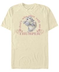 Men's Bambi Call Me Thumper Short Sleeve T-shirt