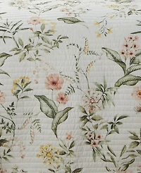 Levtex Viviana Watercolor Floral -Pc. Quilt Set