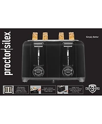 Proctor Silex Wide Slot 4-Slice Toaster