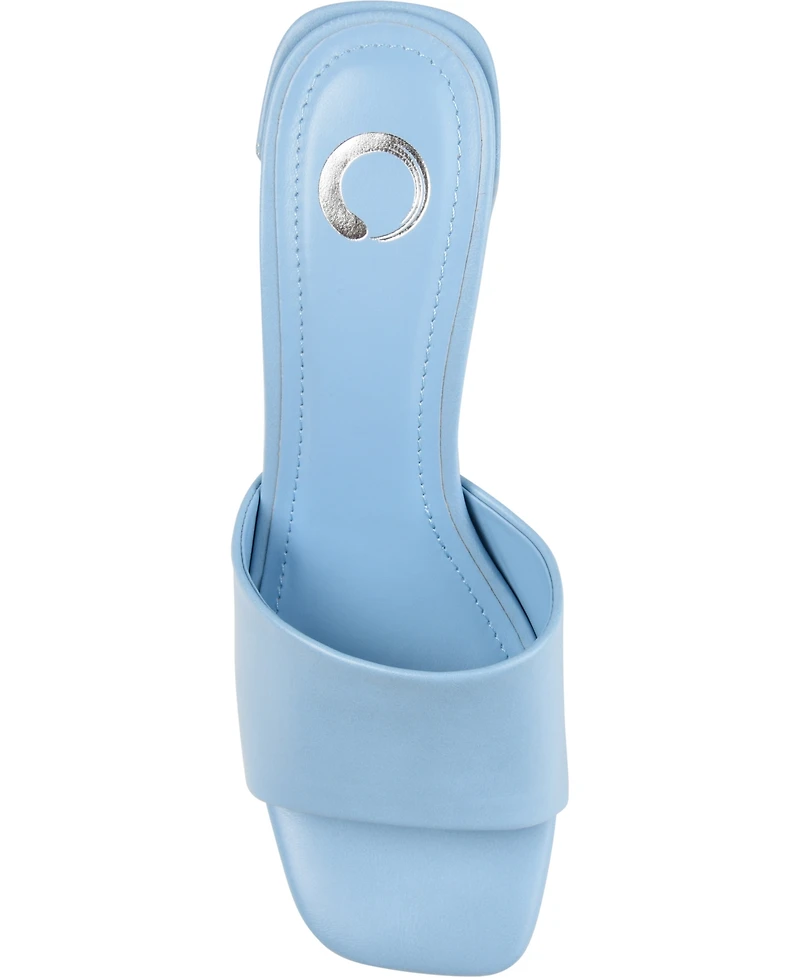 Journee Collection Women's Alisia Block Heel Sandals