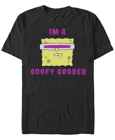 Fifth Sun Men's Goober SpongeBob Short Sleeve Crew T-shirt