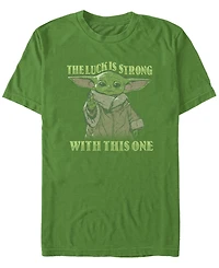 Fifth Sun Men's Strong The Luck Short Sleeve Crew T-shirt