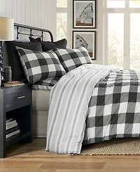 Levtex Camden Buffalo Check 3-Pc. Duvet Cover Set, Full/Queen
