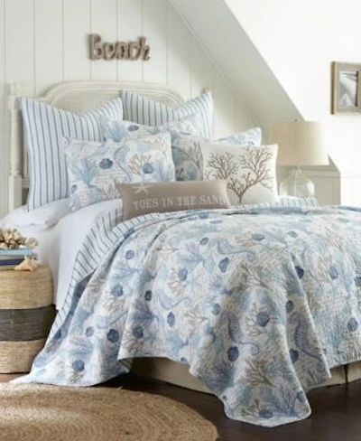 Levtex Galapagos Blue Coral Reef Quilt Sets