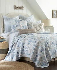 Levtex Galapagos Blue Coral Reef Quilt Sets