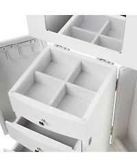 Pko Inc. Contemporary White Jewelry Box