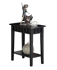 Dennis End Table with Shelf