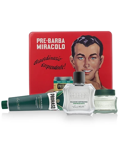 Proraso 4-Pc. Vintage Gino Tin Gift Set