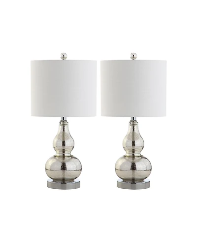 Anya Mini Glass Table Lamp, Set of 2