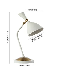 Albert Iron Retro Mid-Century Led Table Lamp