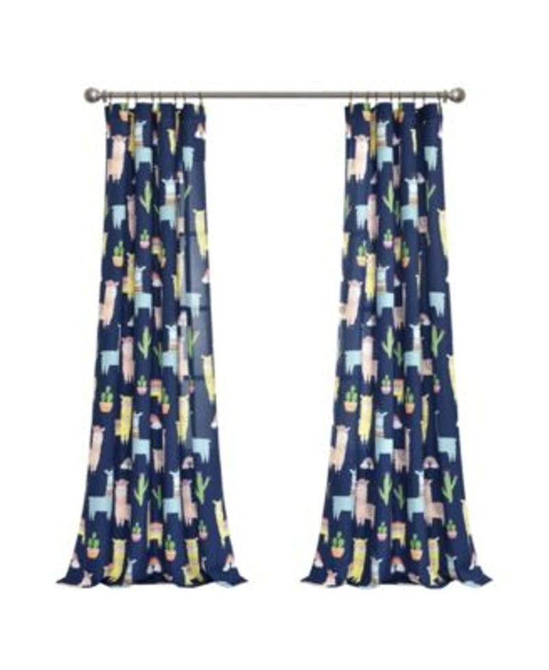 Lush Decor Kids Southwest Llama Cactus Quilt