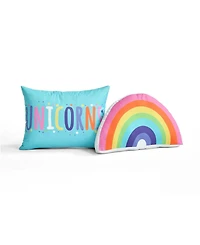 Lush Decor Kids Unicorn Rainbow 5-Pc. Quilt Set, Full/Queen