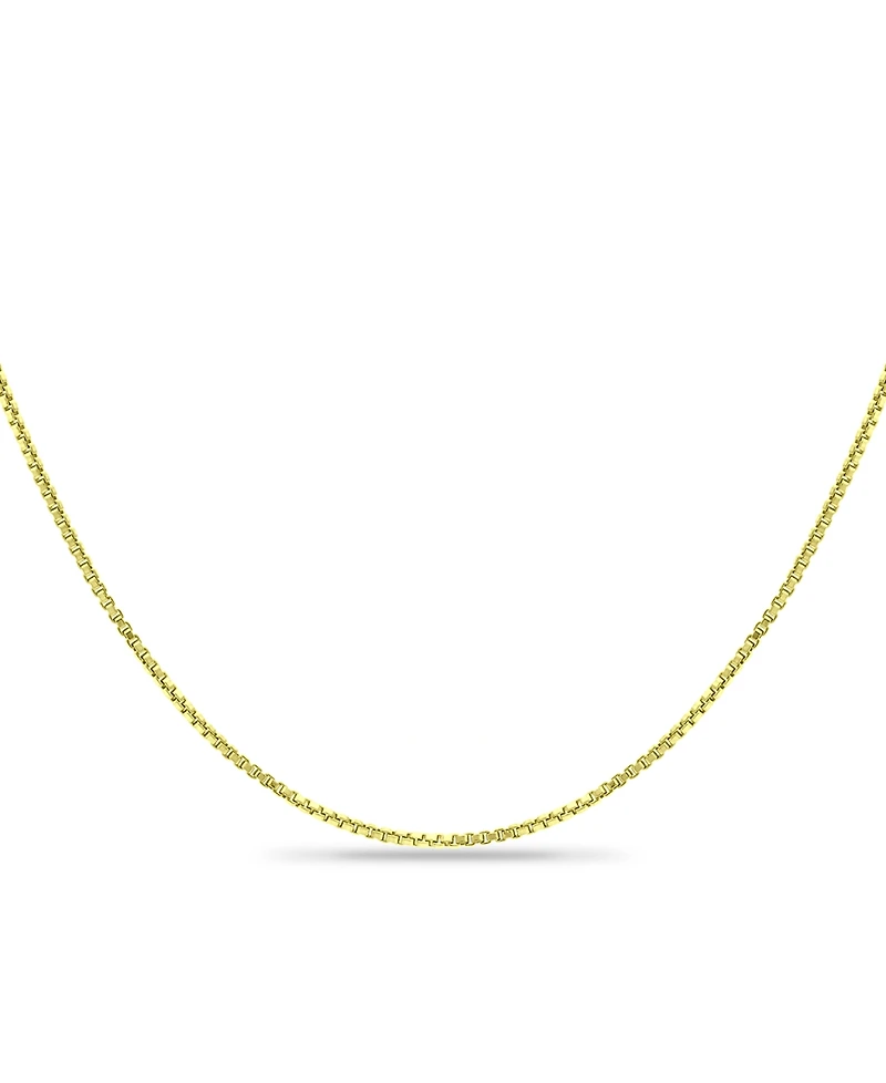 Giani Bernini Box Link 20" Chain Necklace in 18k Gold-Plated Sterling Silver, Created for Macy's