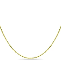 Giani Bernini Box Link 20" Chain Necklace in 18k Gold-Plated Sterling Silver, Created for Macy's