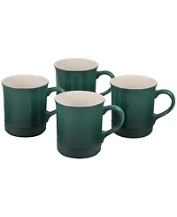Le Creuset 13 oz. Stoneware Set of Four Coffee Mugs