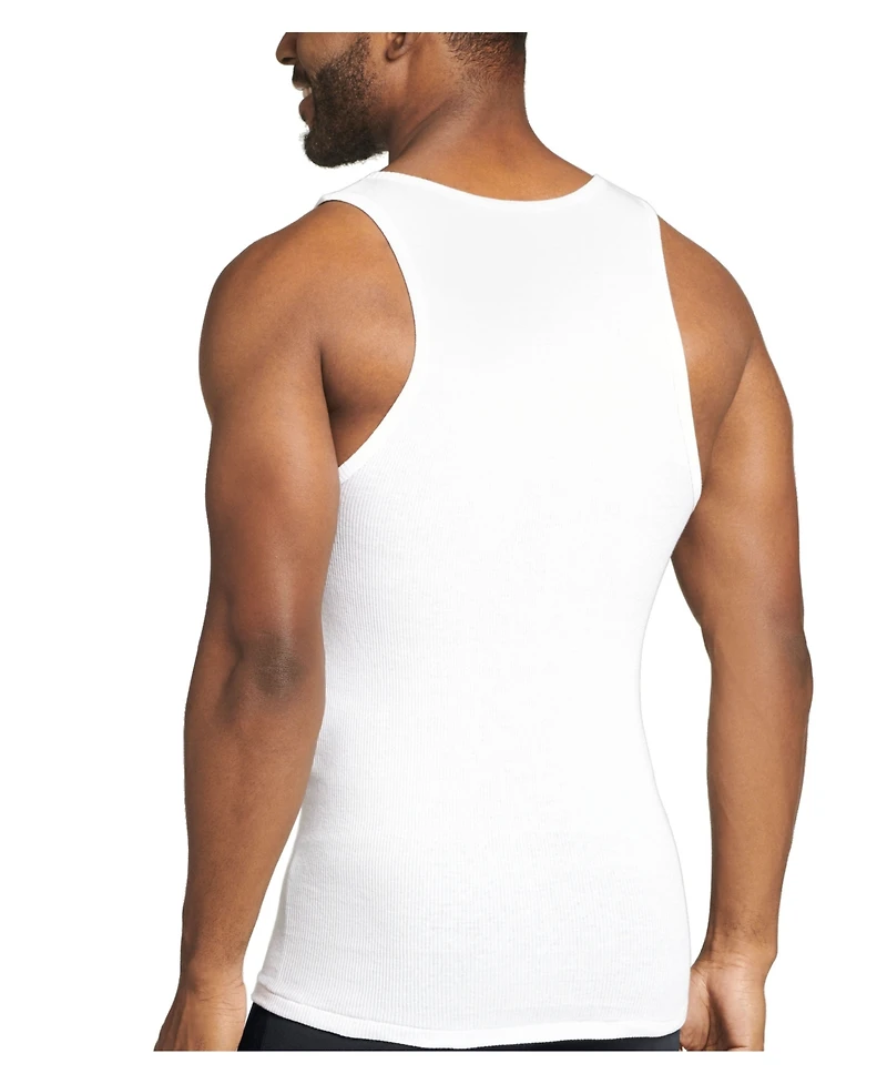 Men's 3-Pack Cotton Crewneck Tank Tops