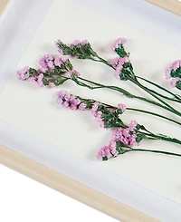 Madison Park Avant Garden 2 Piece Floral Natural Shadowbox Set, 12" x 24"