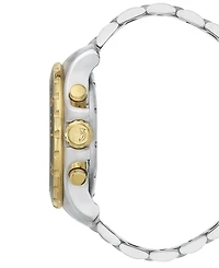 Movado Men's Swiss Chronograph Series 800 Two-Tone Pvd Stainless Steel Bracelet Diver Watch 42mm
