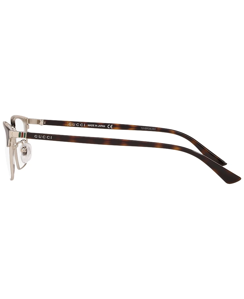 Gucci Gc001196 Men's Rectangle Eyeglasses
