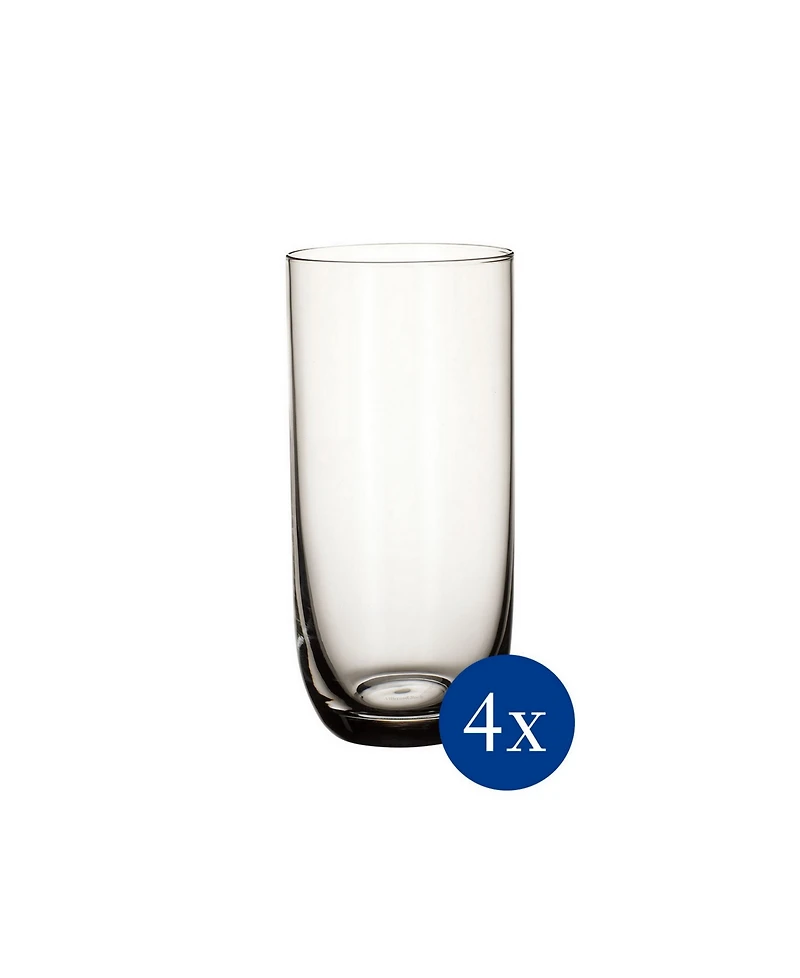 Villeroy & Boch La Divina Highball or Tumbler Glass, Set of 4