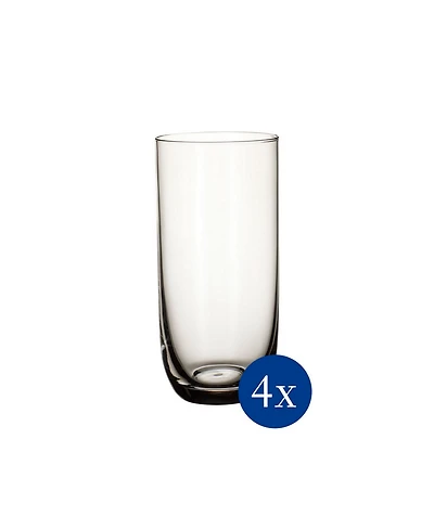 Villeroy & Boch La Divina Highball or Tumbler Glass, Set of 4