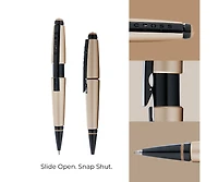 A.t. Cross Edge Matte Hazelnut Rollerball Pen